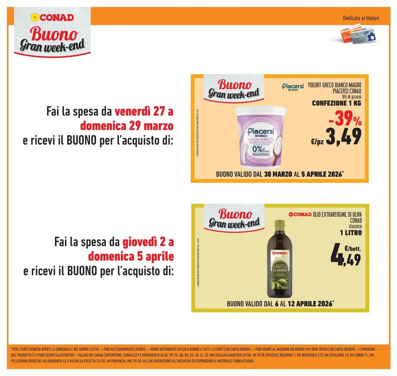 Nuovo Offerte - Buona Pasqua dal 25/03/2026 > offerte anteprima 🛍️ | Pagina: 25 | Prodotti: Yogurt greco, Yogurt, Olio