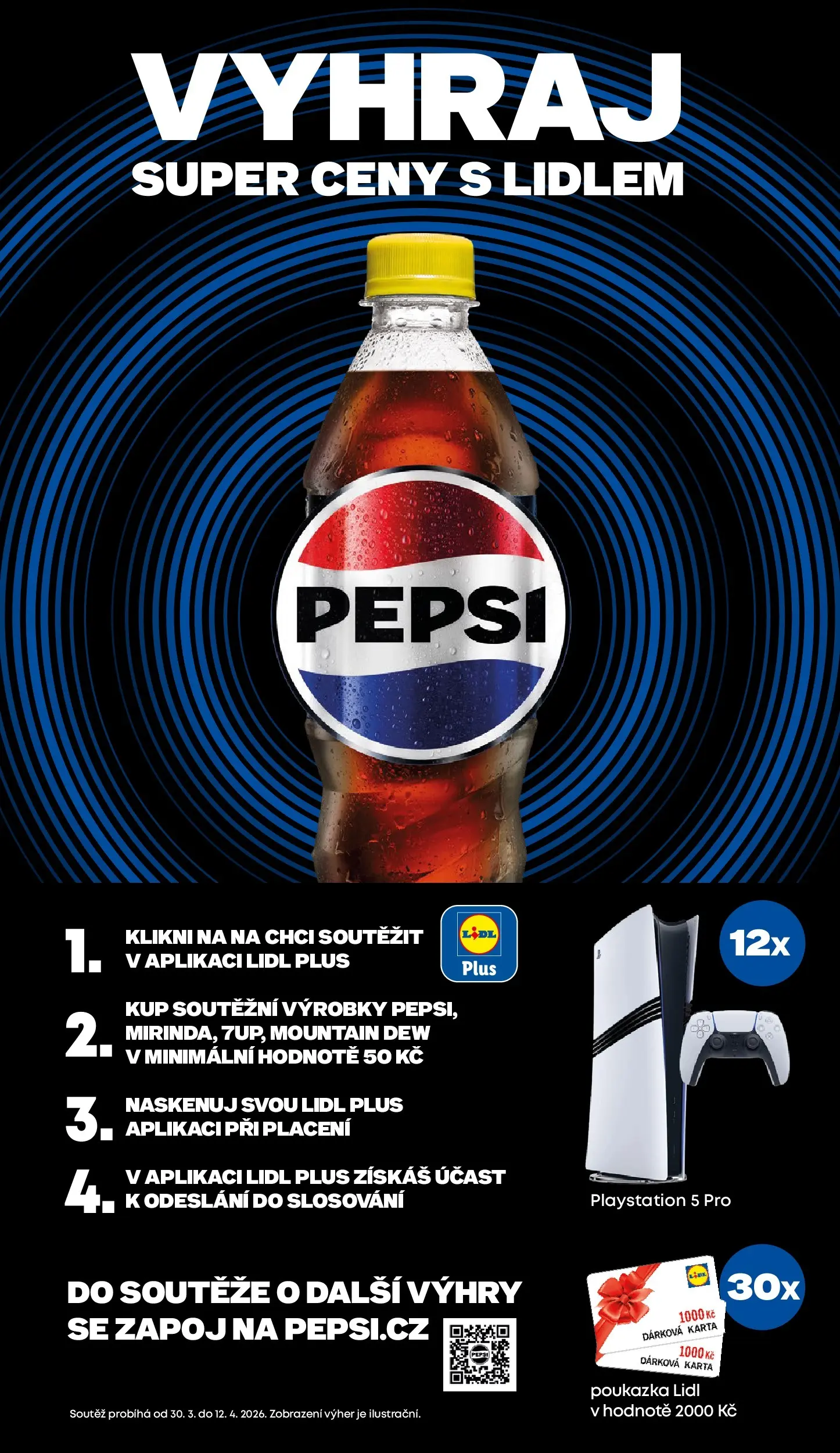Lidl leták od 29.03.2026 - Nový akční leták | Strana: 51 | Produkty: Pepsi, Playstation, Mountain Dew