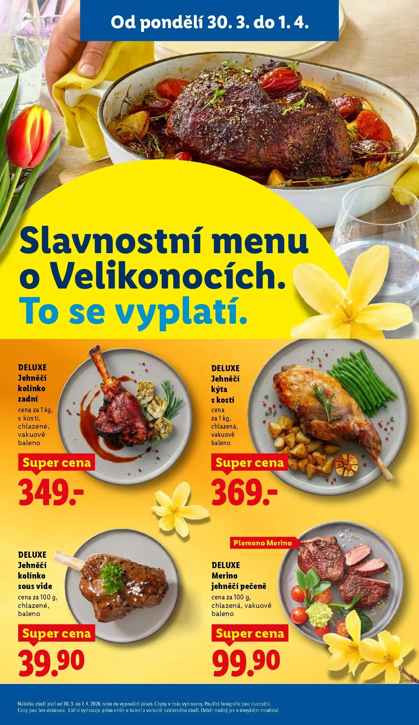 Lidl leták od 29.03.2026 - Nový akční leták | Strana: 11 | Produkty: Sous vide, Deluxe, Kýta