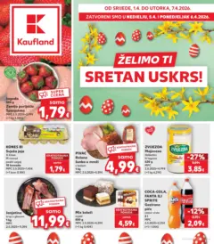 Kaufland Stvarni Katalog - Pregled kataloga iz trgovine Kaufland, vrijedi od 31.03.2026 Kaufland Stvarni Katalog - Pregled kataloga iz trgovine Kaufland, vrijedi od 31.03.2026