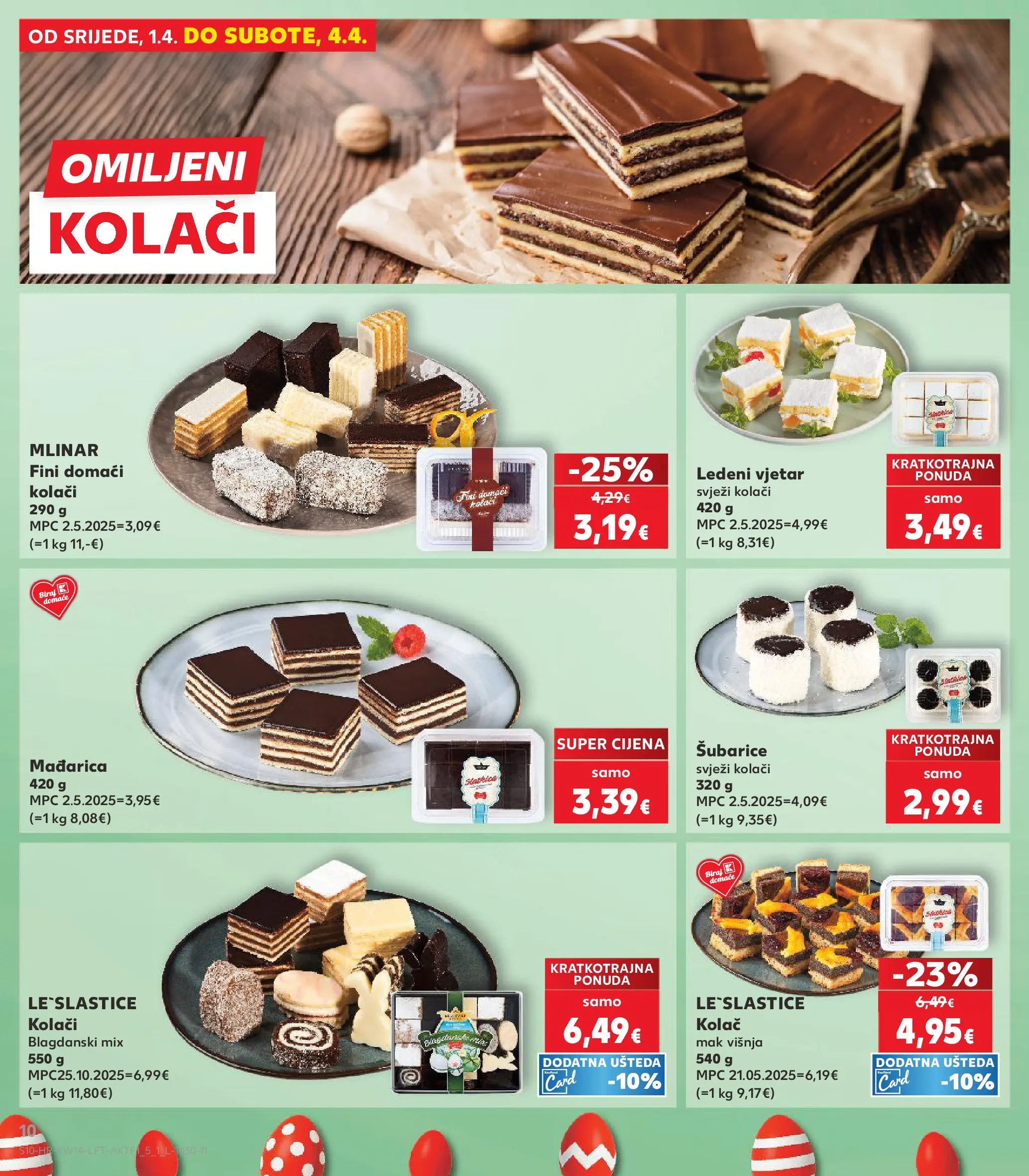 Kaufland - Kaufland katalog do 07.04.2026 novi od 31.03.2026 na listanje > letak digitalni | Stranica: 10 | Proizvodi: Mak