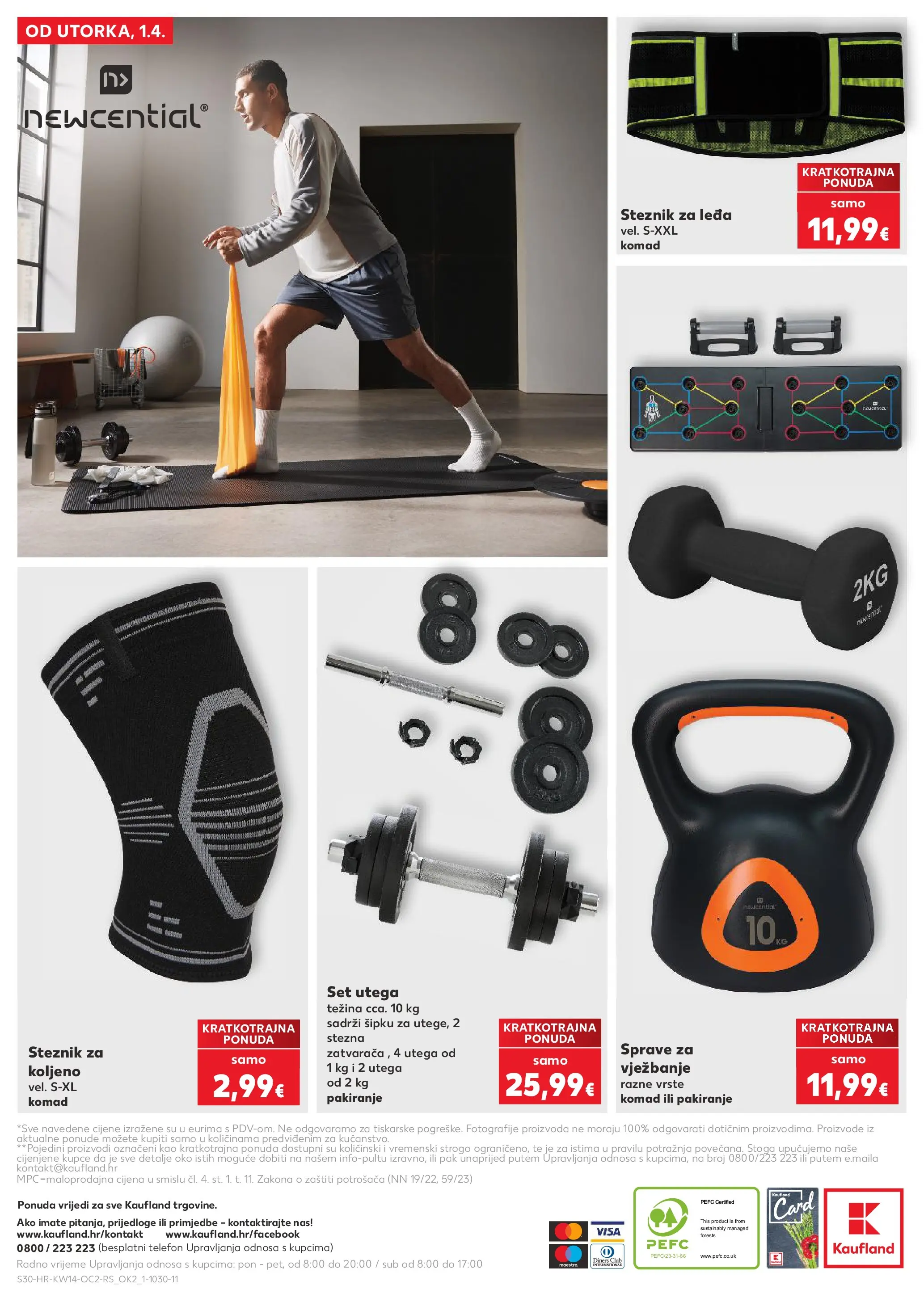 Kaufland - Kaufland katalog do 07.04.2026 novi od 31.03.2026 na listanje > letak digitalni | Stranica: 30 | Proizvodi: Telefon