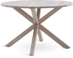 JYSK Градинска маса FUGLSAND &Oslash;120 твърда дървесина