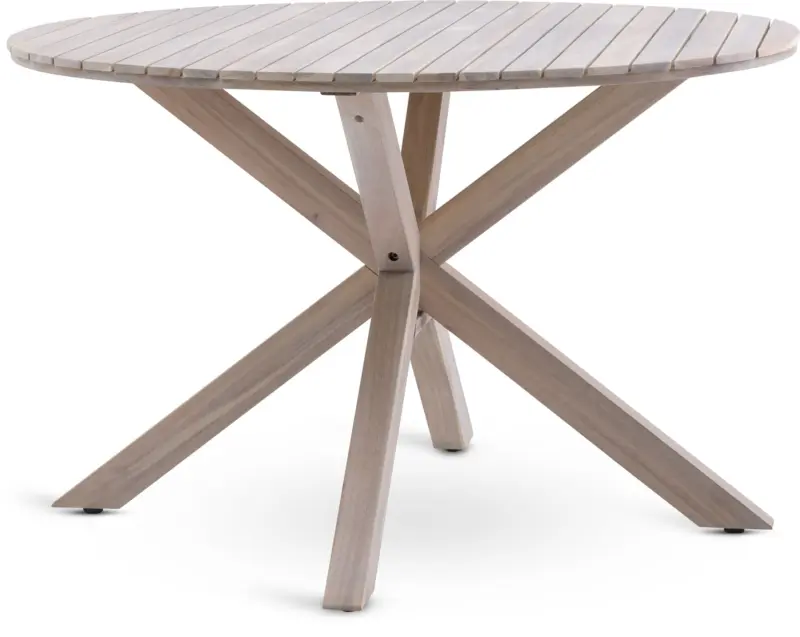 JYSK Градинска маса FUGLSAND &Oslash;120 твърда дървесина