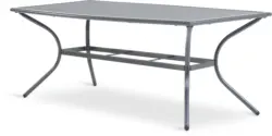 JYSK Градинска маса LARVIK Ш100xД200 сива