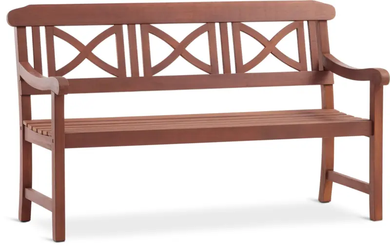 JYSK Градинска пейка MYRKDALEN Ш146 x Дълб.63 твърда дървесина