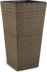 JYSK Плетена кашпа BLOMMOR Ш36xД36xВ70 натурал