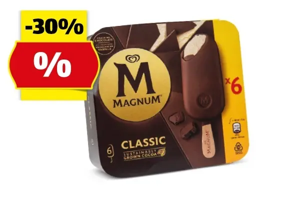 MAGNUM Stieleis 6er, 600 ml, 580 ml