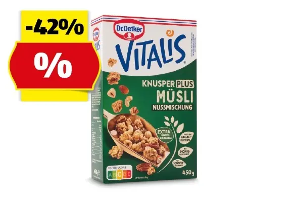 DR. OETKER Vitalis M&uuml;sli*, 450 g/600 g