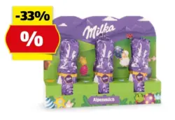 MILKA Schmunzelhasen, 3 x 15 g