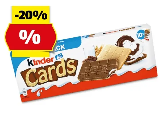 KINDER Cards, 256 g