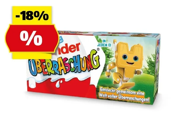 KINDER &Uuml;berraschungs-Ei, 3 x 20 g