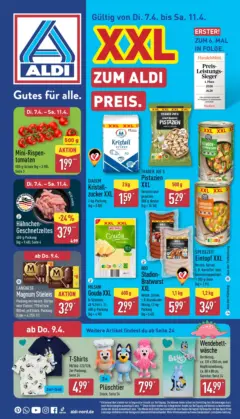Aldi Wochenangebote ab 07.04.2026 gültig
