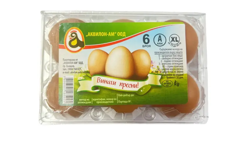 АКВИЛОН Яйца размер XL