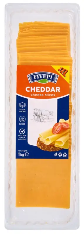 FIVEPI Чедър слайс