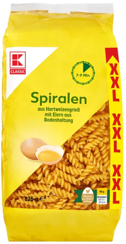 K-CLASSIC Макарони фусили с яйца