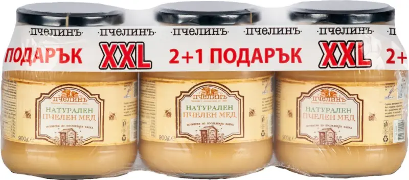 ПЧЕЛИНЪ Натурален пчелен мед