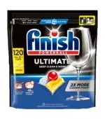 Kaufland хипермаркет FINISH Таблетки за съдомиялна All in One лимон- 120бр. - до 05-04-26