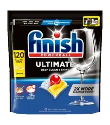 FINISH Таблетки за съдомиялна All in One лимон- 120бр.