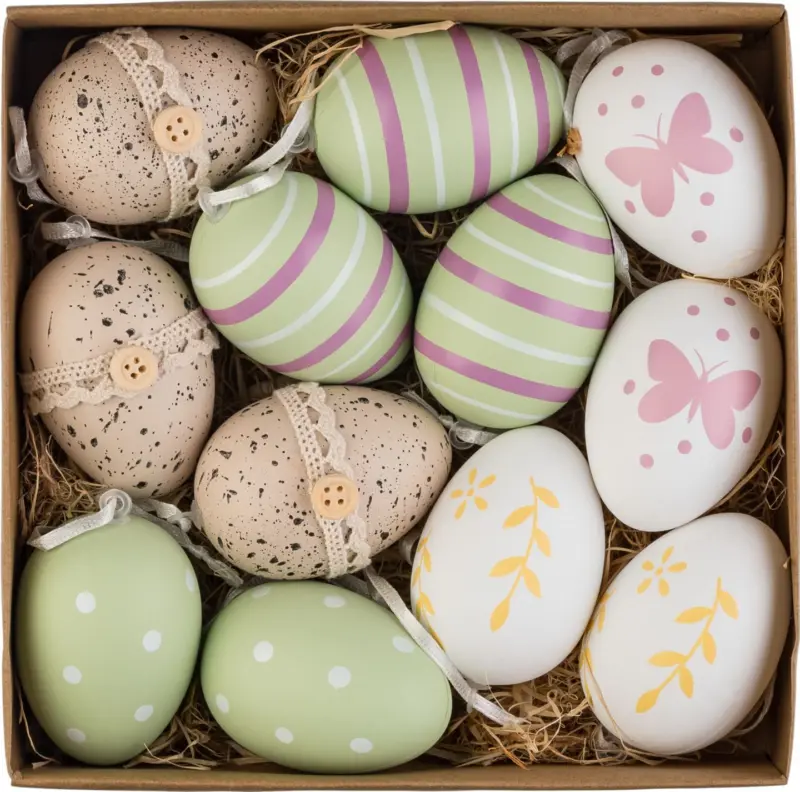 LIV&BO Декоративни яйца 12 бр.