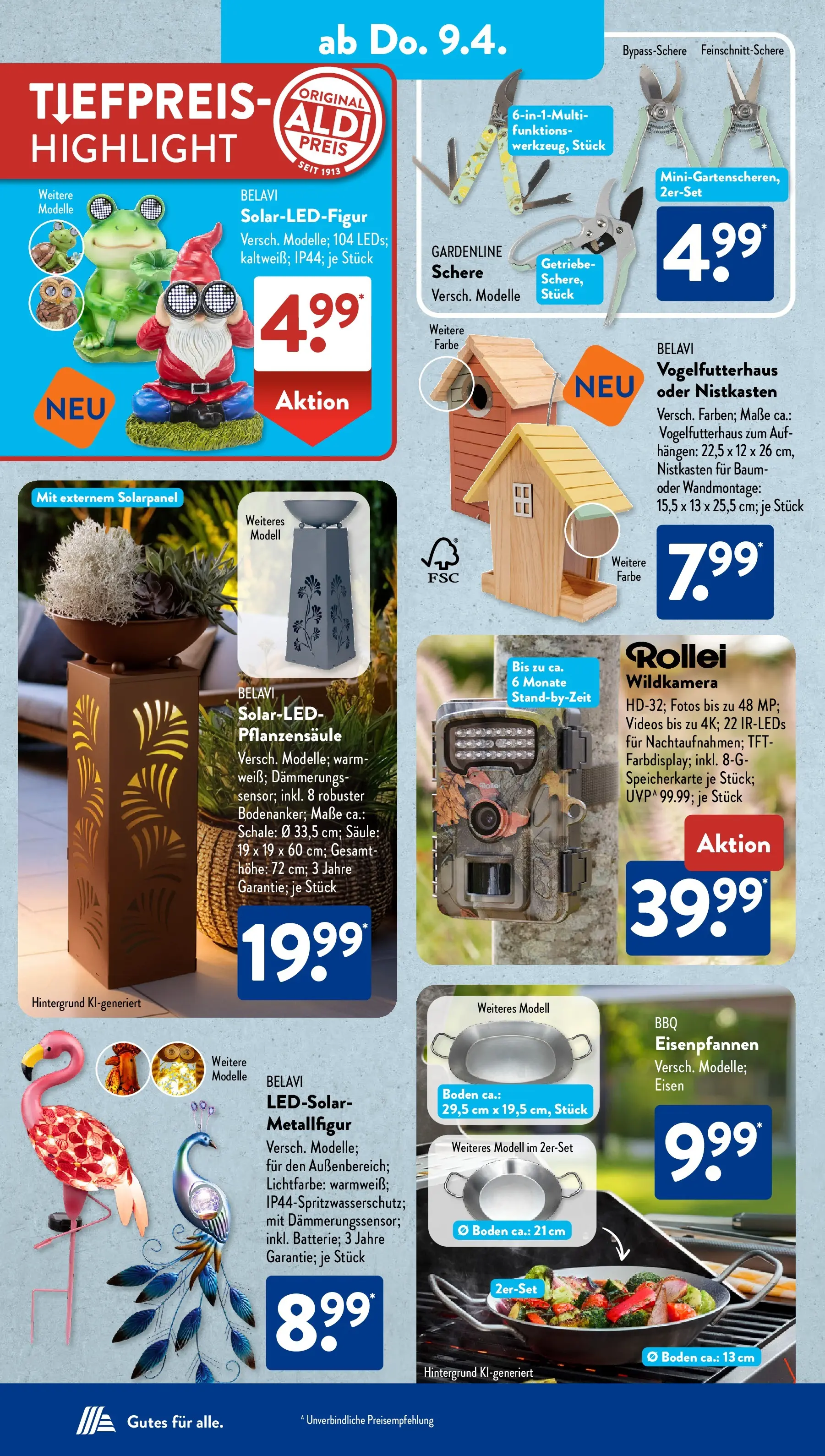 Aldi Süd - Aldi Süd: Wochenangebote (ab 05.04.2026) zum Blättern | Seite: 18 | Produkte: Speicherkarte, Belavi