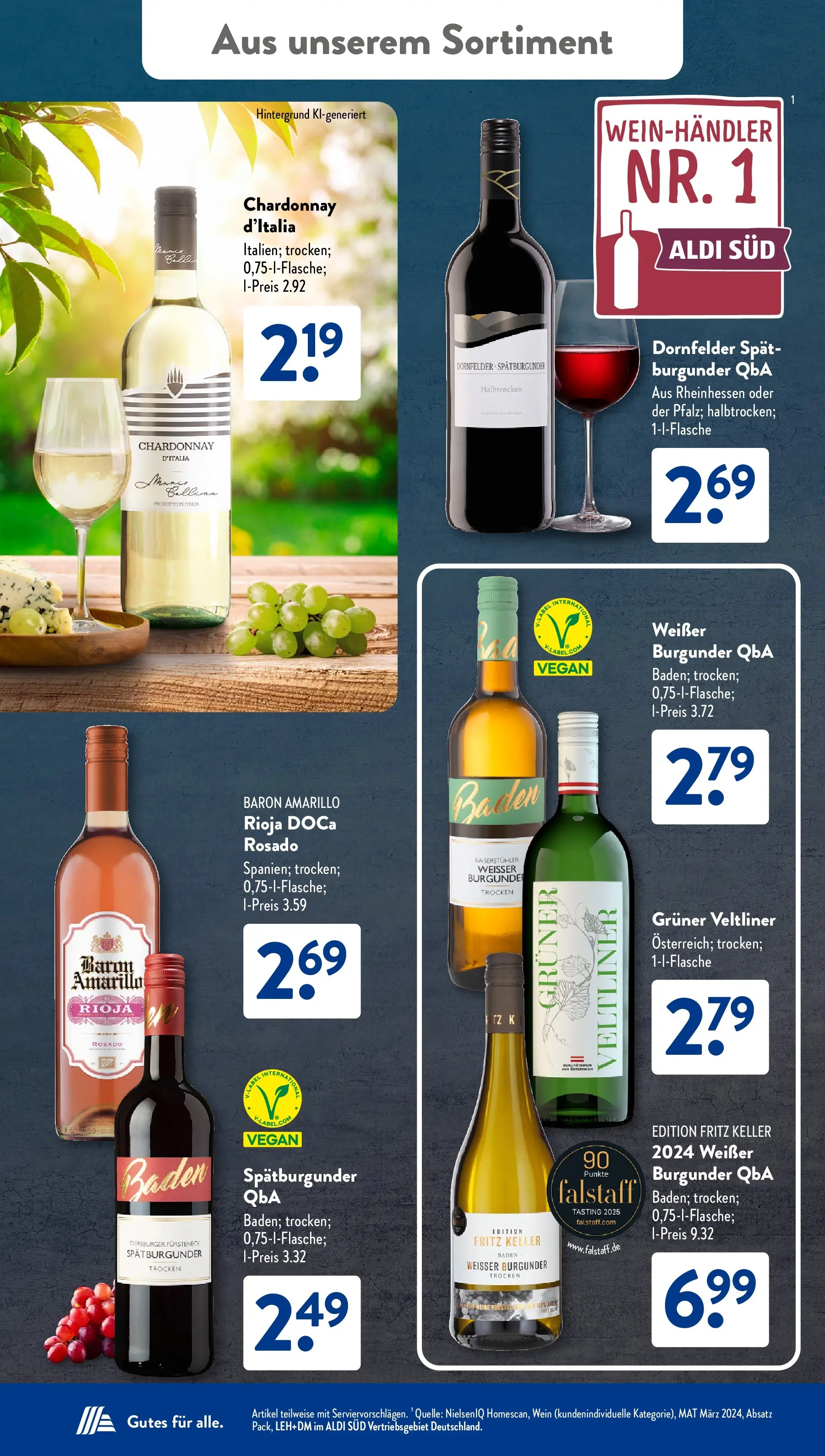 Aldi Süd - Aldi Süd: Wochenangebote (ab 05.04.2026) zum Blättern | Seite: 31 | Produkte: Wein