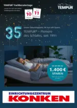 Einrichtungszentrum KONKEN GmbH & Co. KG Konken - Tempur - bis 14.04.2026
