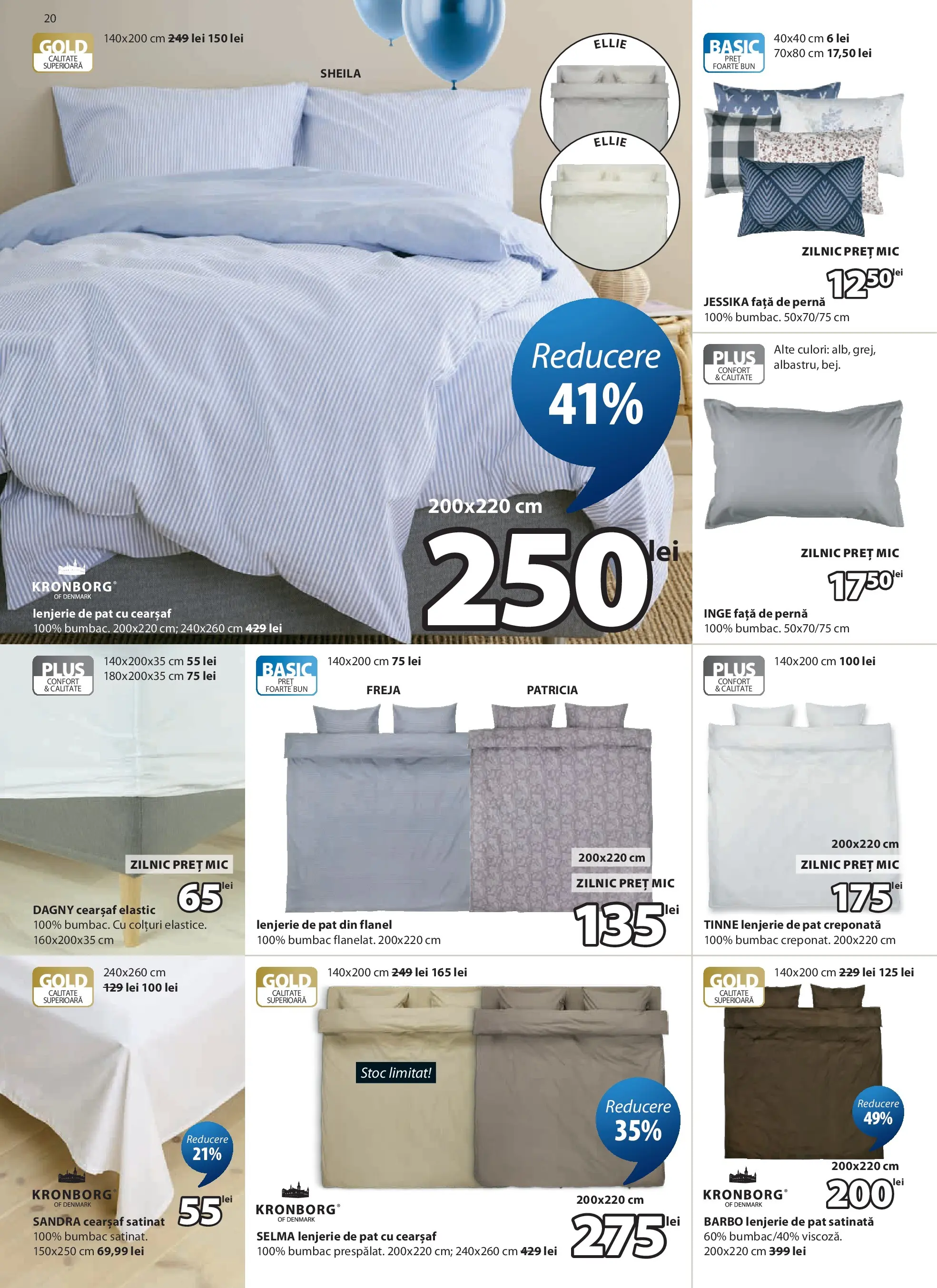 JYSK Catalog - Oferta 25.03.2026 - 23.04.2026 | Pagină: 20 | Produse: Pat, Lenjerie de pat, Pernă, Față de pernă