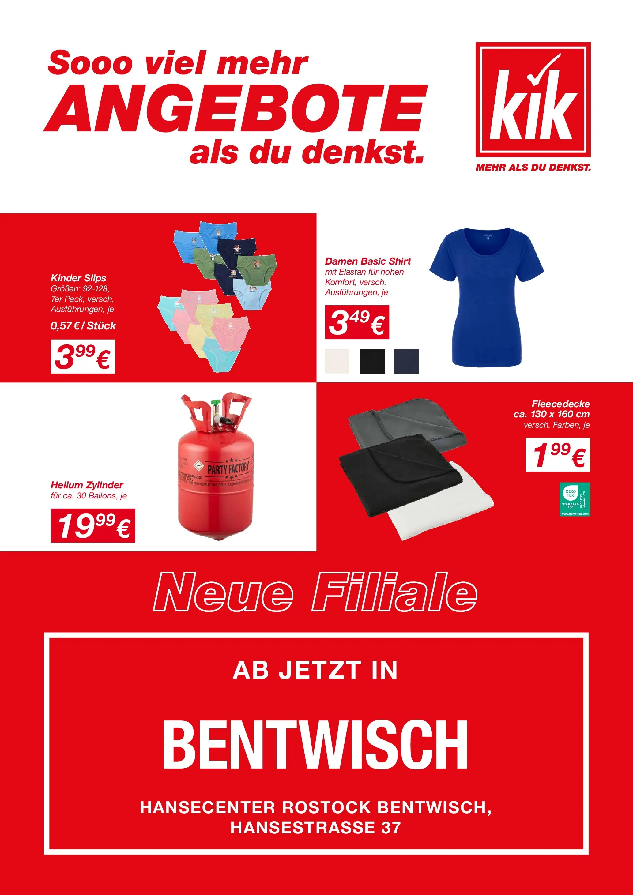 Kik - KiK: Neueröffnung in Bentwisch (ab 30.03.2026) zum Blättern | Seite: 1 | Produkte: Shirt