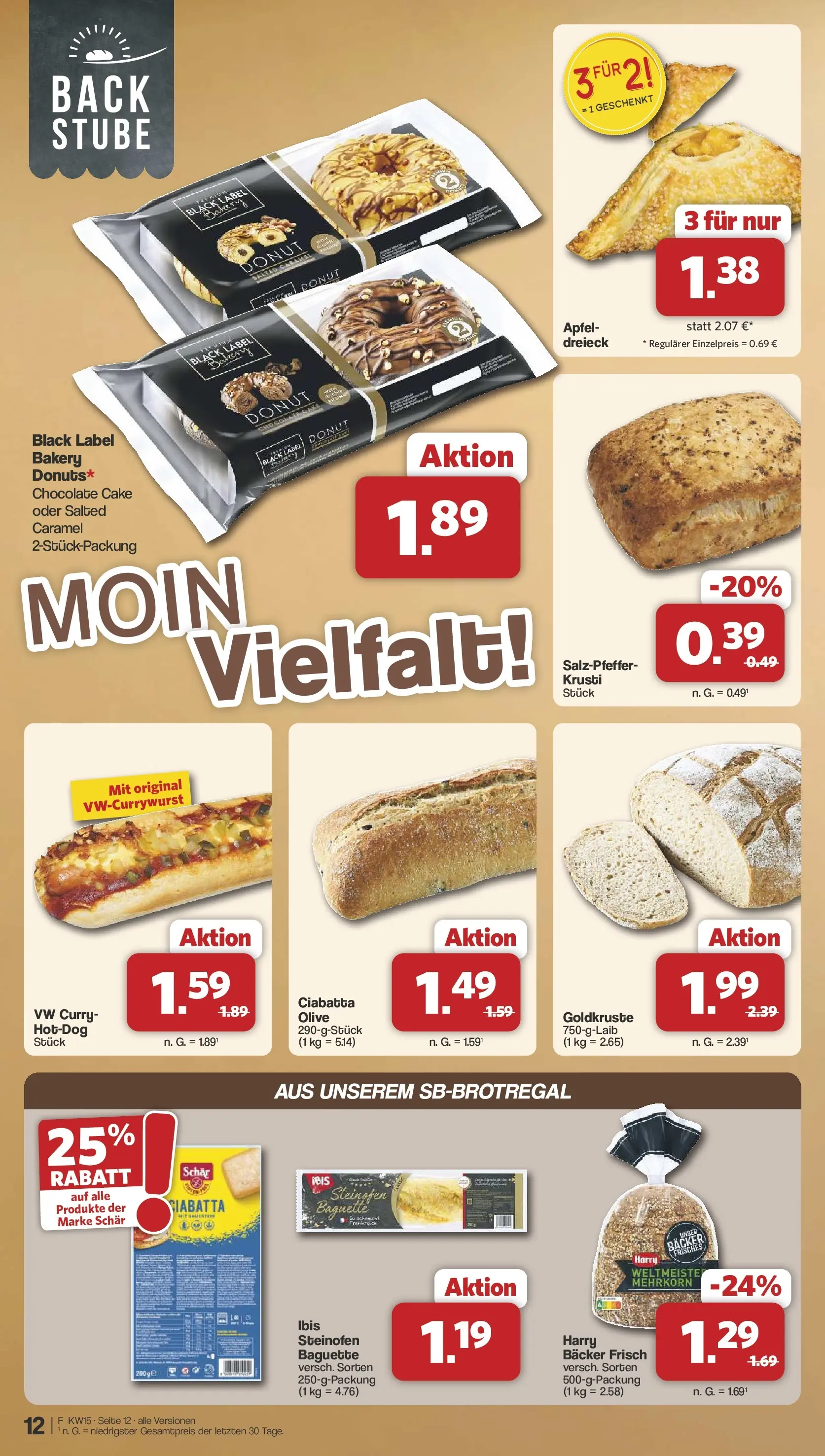 Famila Nordwest Wochenangebote (ab 07.04.2026) zum Blättern | Seite: 12 | Produkte: Äpfel, Baguette