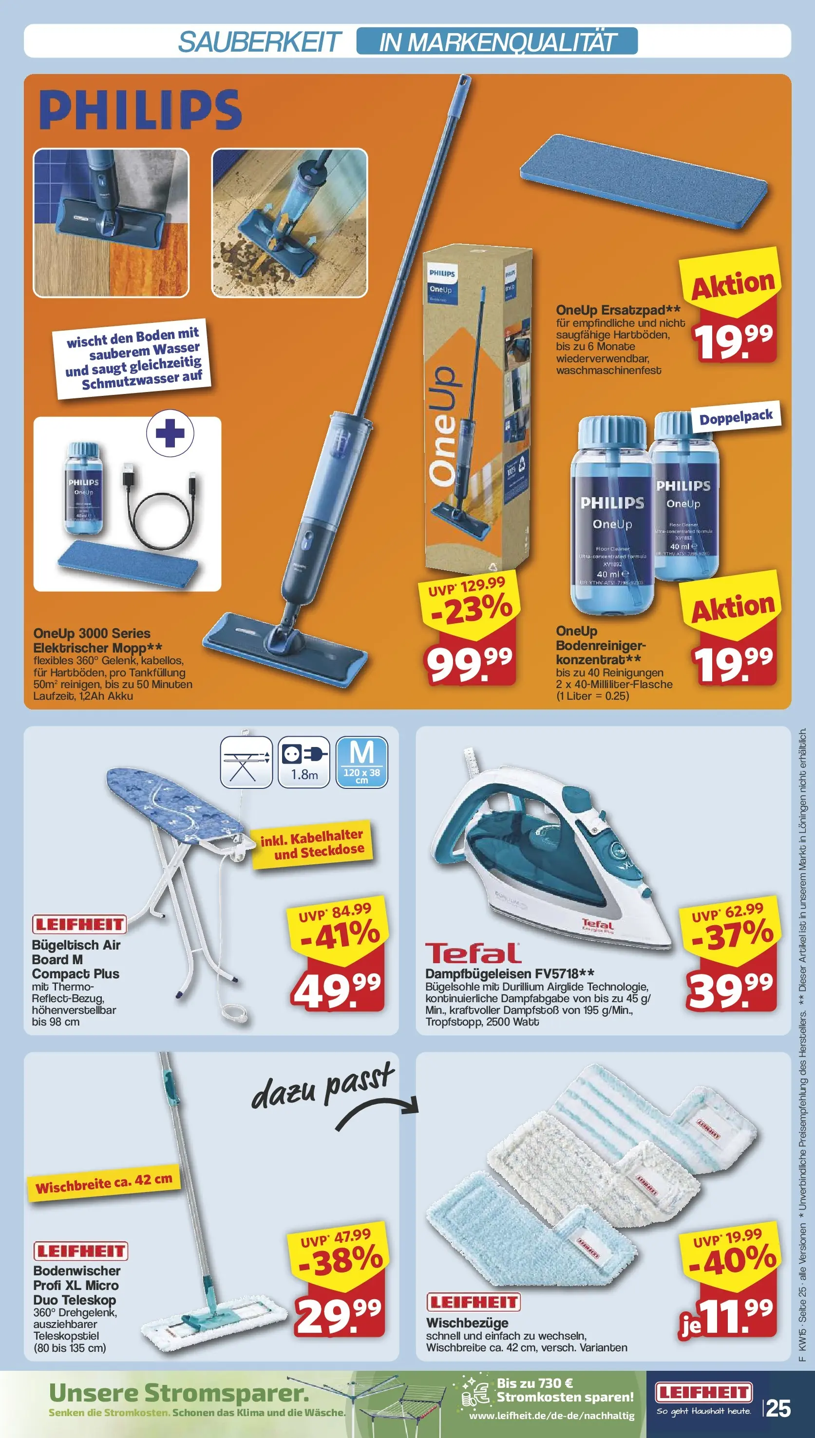 Famila Nordwest Wochenangebote (ab 07.04.2026) zum Blättern | Seite: 28 | Produkte: Philips, Steckdose, Wasser