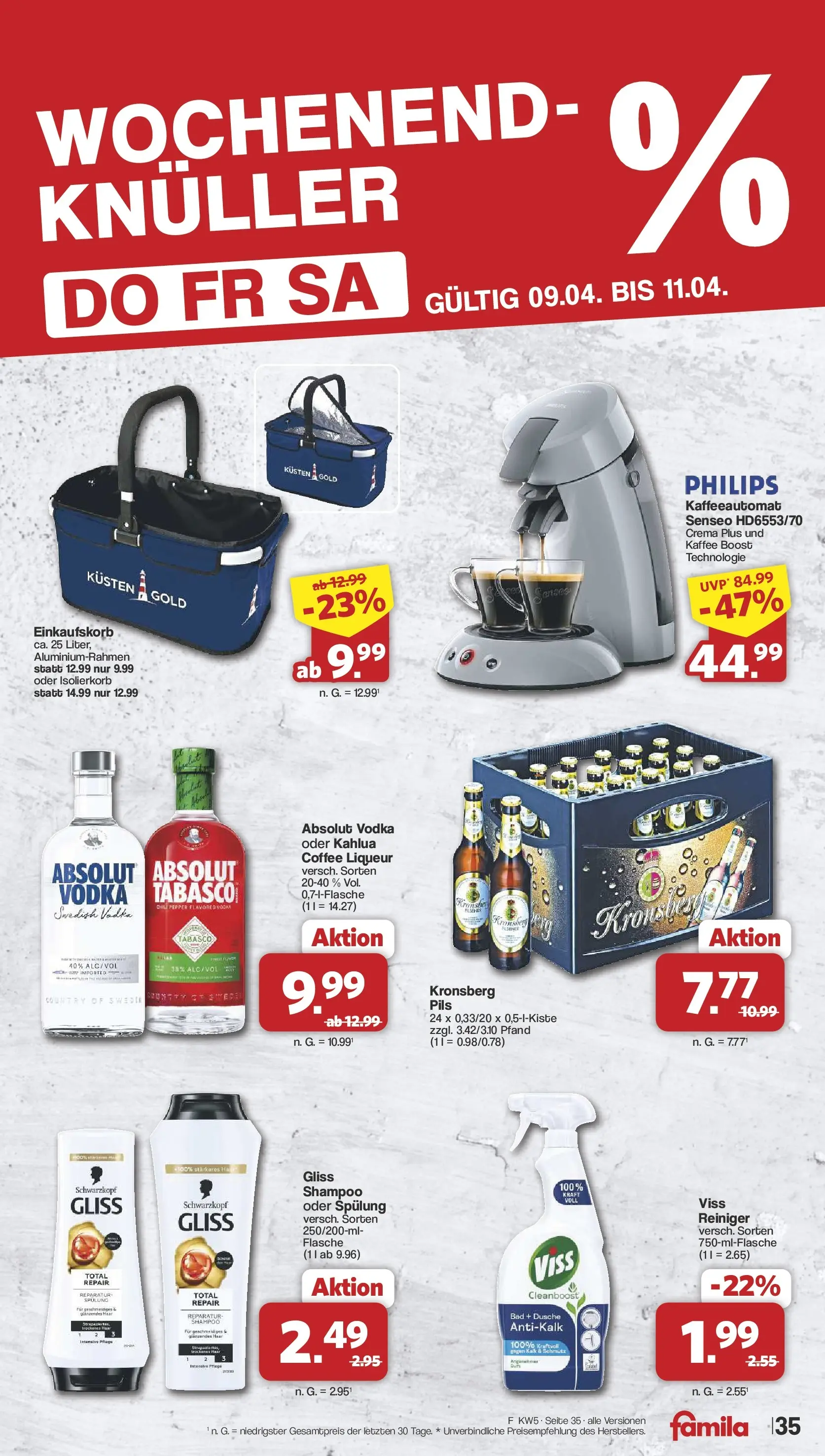 Famila Nordwest Wochenangebote (ab 07.04.2026) zum Blättern | Seite: 38 | Produkte: Philips, Bad, Dusche, Chili