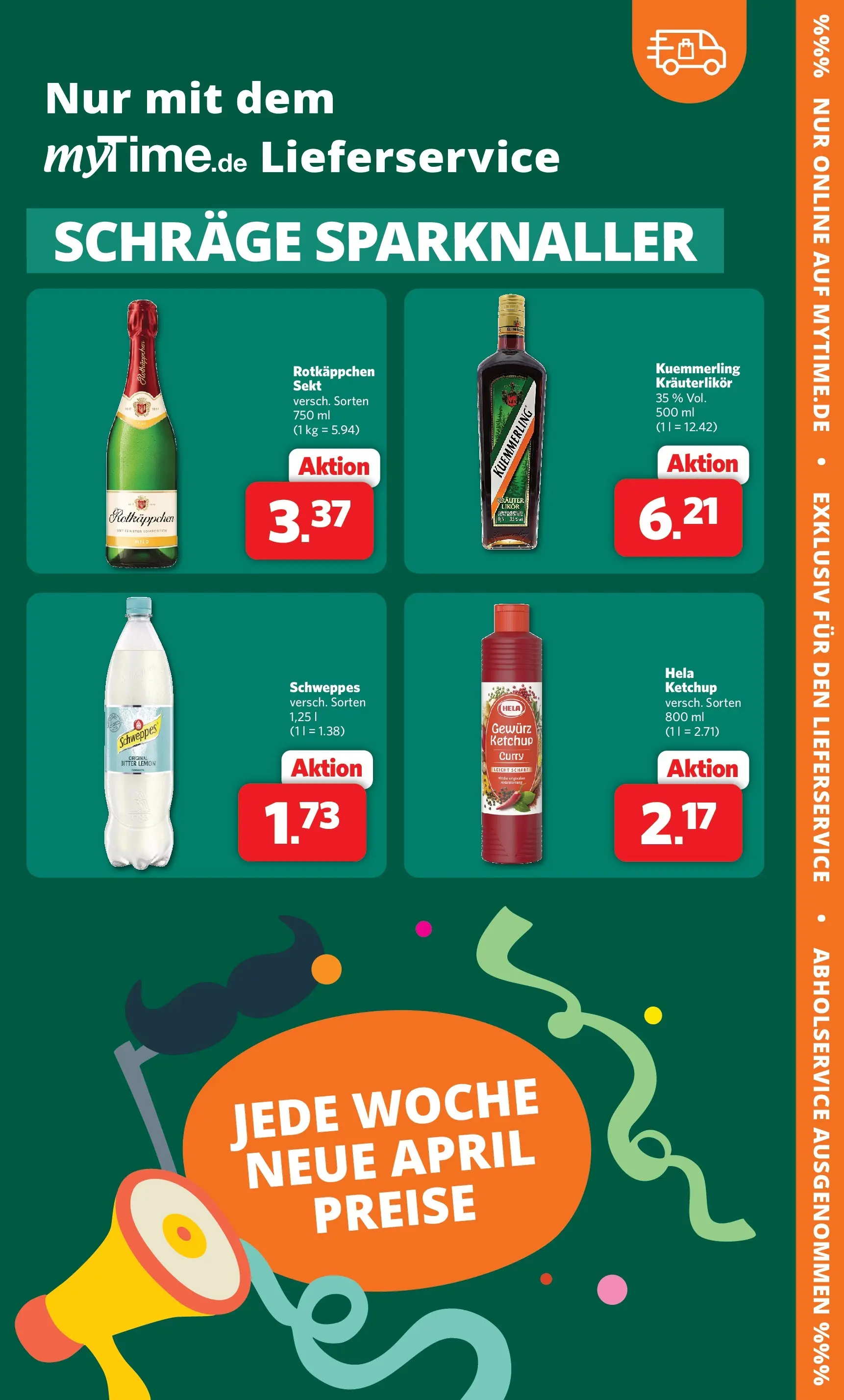Famila Nordwest Wochenangebote (ab 07.04.2026) zum Blättern | Seite: 41 | Produkte: Likör, Schweppes, Kuemmerling, Ketchup