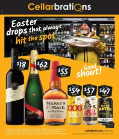 Preview of Deals - Easter Drops That Always Hit The Spot! - valid from 22.03.2026