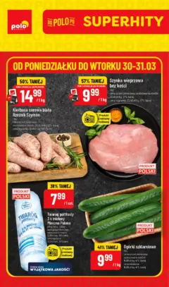 Pogląd oferty "POLOmarket gazetka - Super Hity" - ważna od 30.03.2026