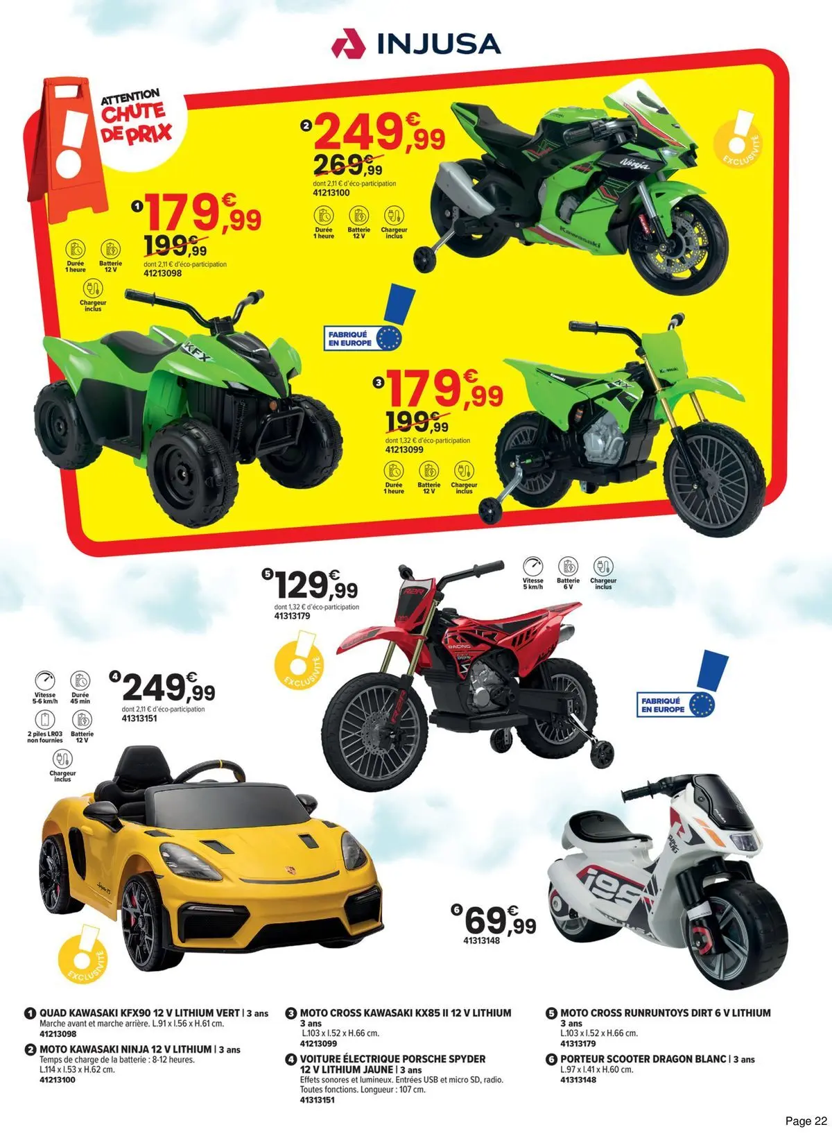 Offres - LE PLEIN AIR VERSION EXTRA 【Avril】 | Page: 22 | Produits: USB, Batterie, Piles