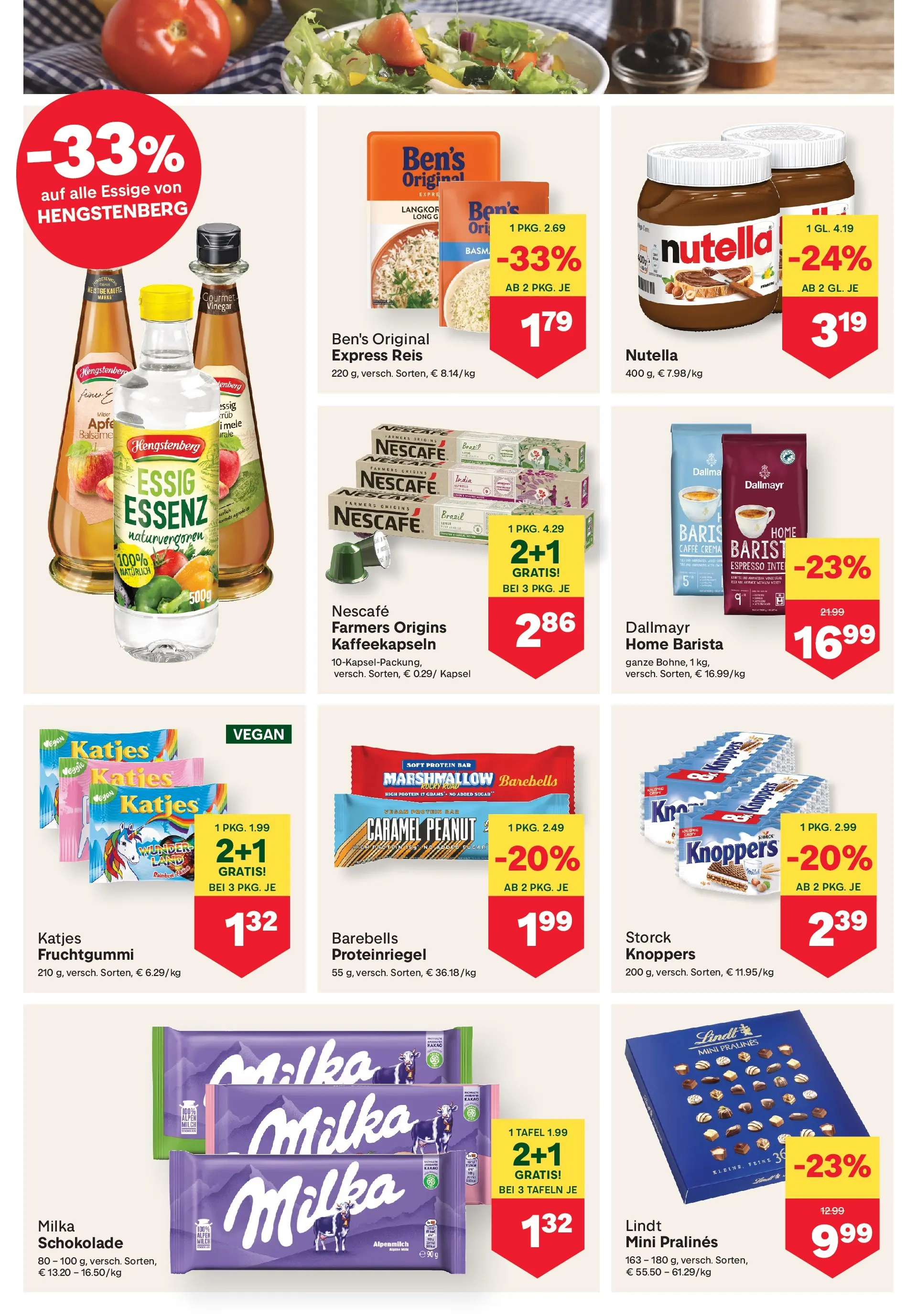 MPREIS Saalbach von 08.04.2026 - Aktuelle Angebote | Seite: 6 | Produkte: Schokolade, Reis