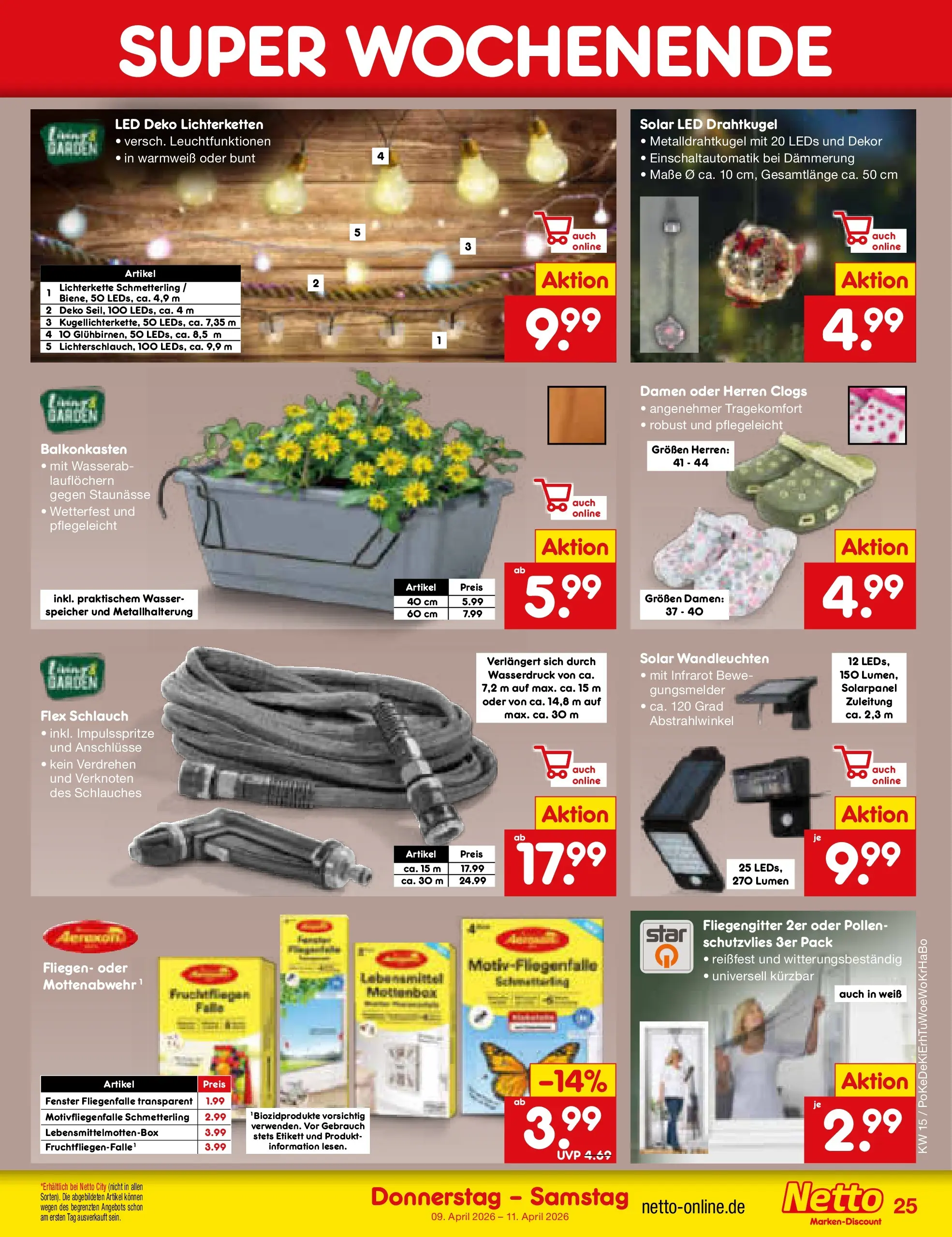 Netto Marken-Discount Prospekt Bad Friedrichshall	 (ab 07.04.2026) » Angebote | Seite: 39 | Produkte: Wasser