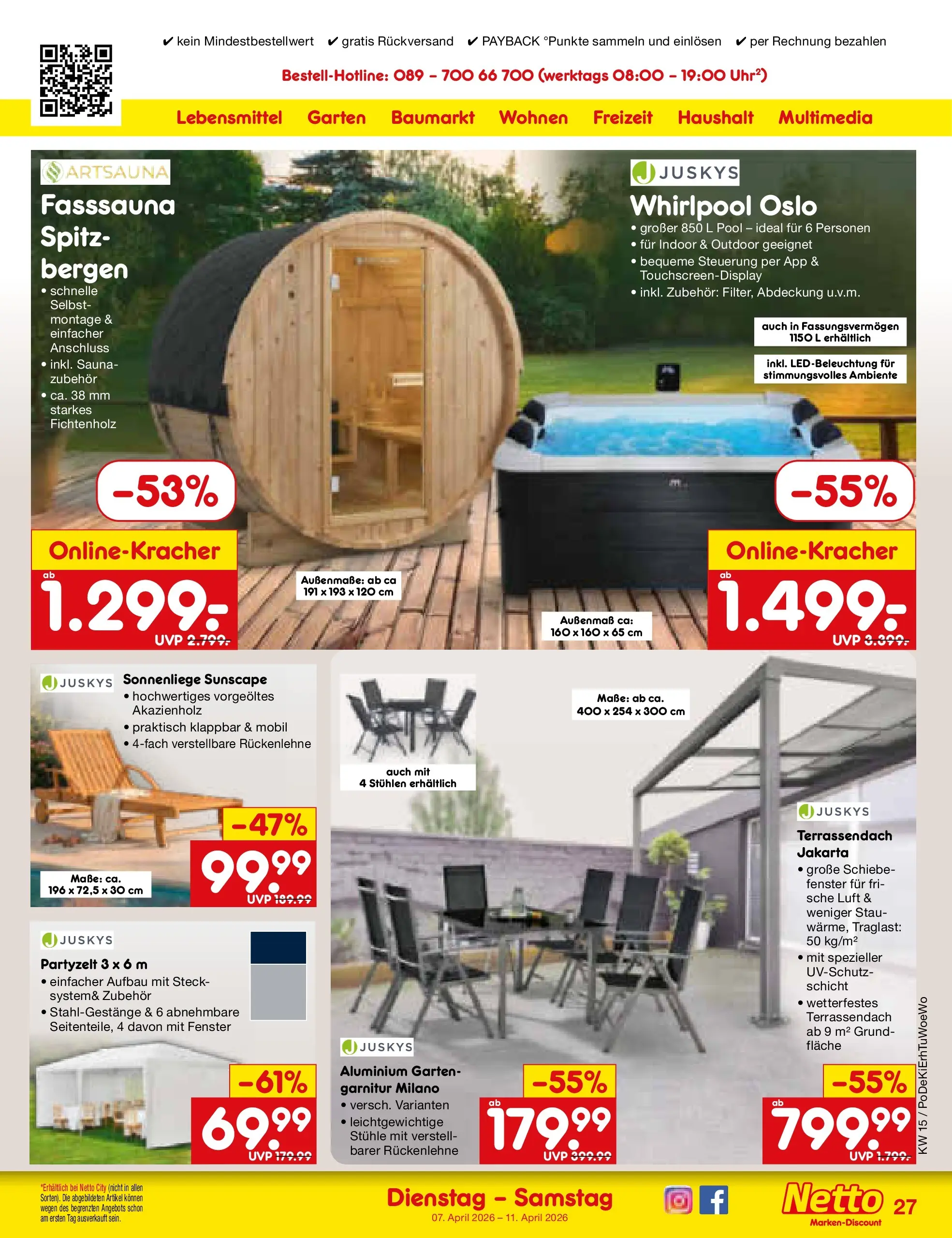 Netto Marken-Discount Prospekt Bad Friedrichshall	 (ab 07.04.2026) » Angebote | Seite: 43