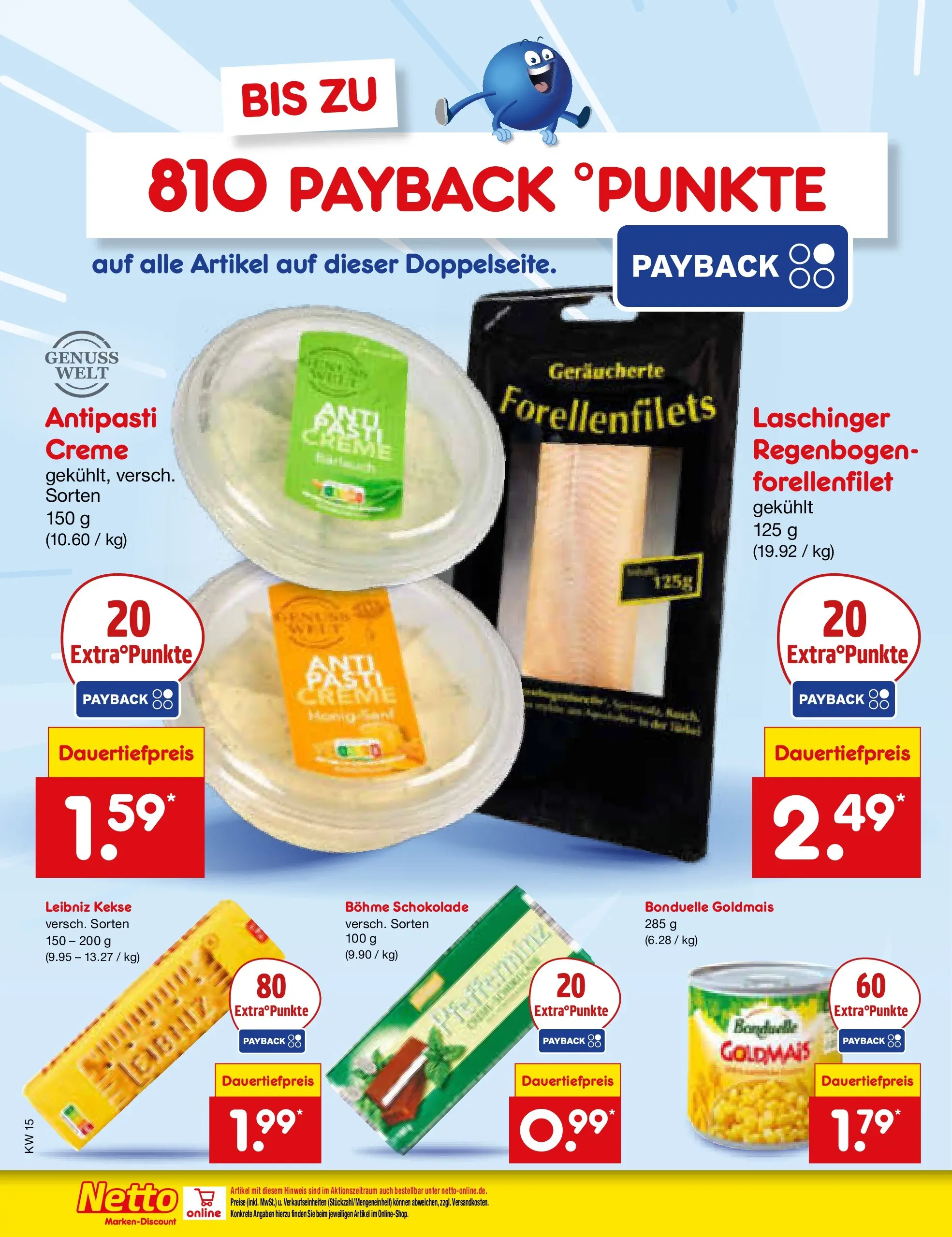 Netto Marken-Discount Prospekt Bad Friedrichshall	 (ab 07.04.2026) » Angebote | Seite: 54 | Produkte: Schokolade, Creme, Kekse