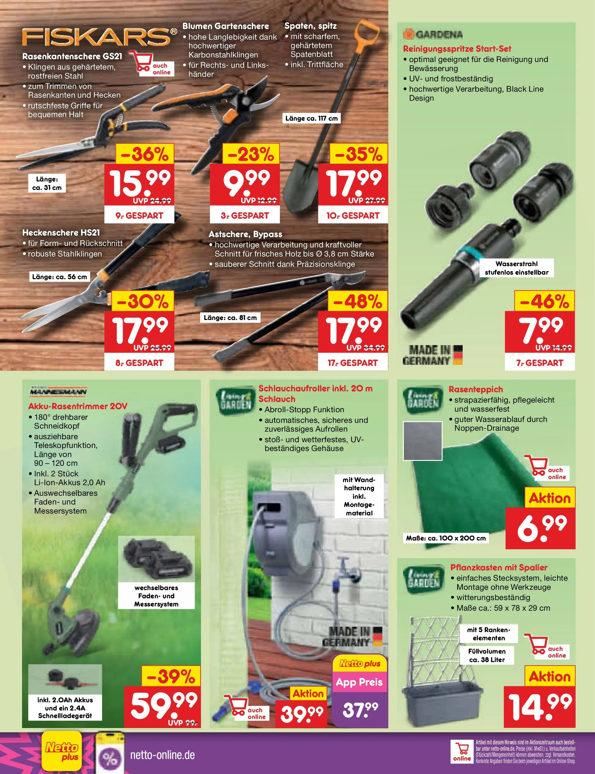 Netto Marken-Discount Prospekt Jena-Lobeda	 (ab 07.04.2026) » Angebote | Seite: 34 | Produkte: Blumen