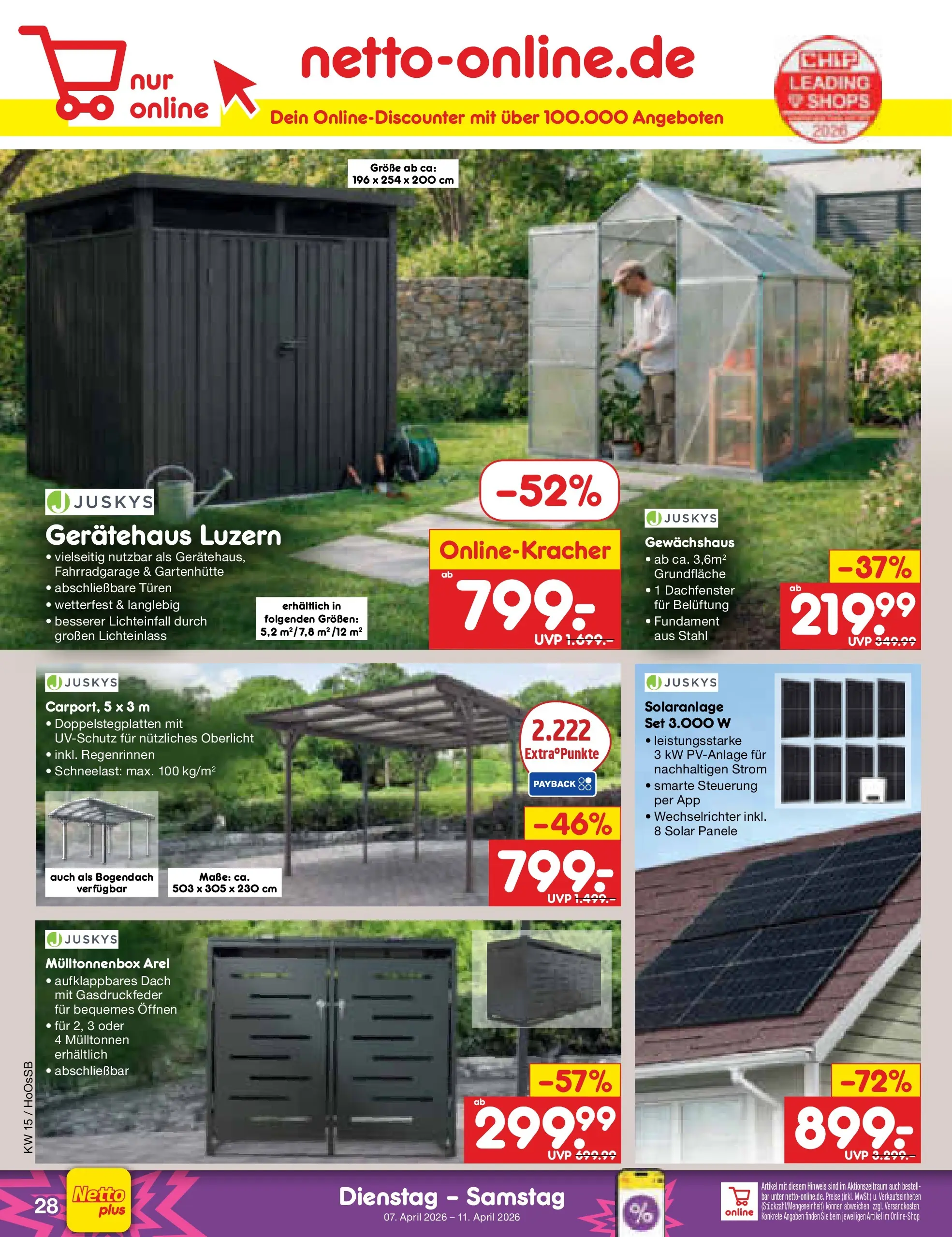 Netto Marken-Discount Prospekt Hamburg	 (ab 07.04.2026) » Angebote | Seite: 38