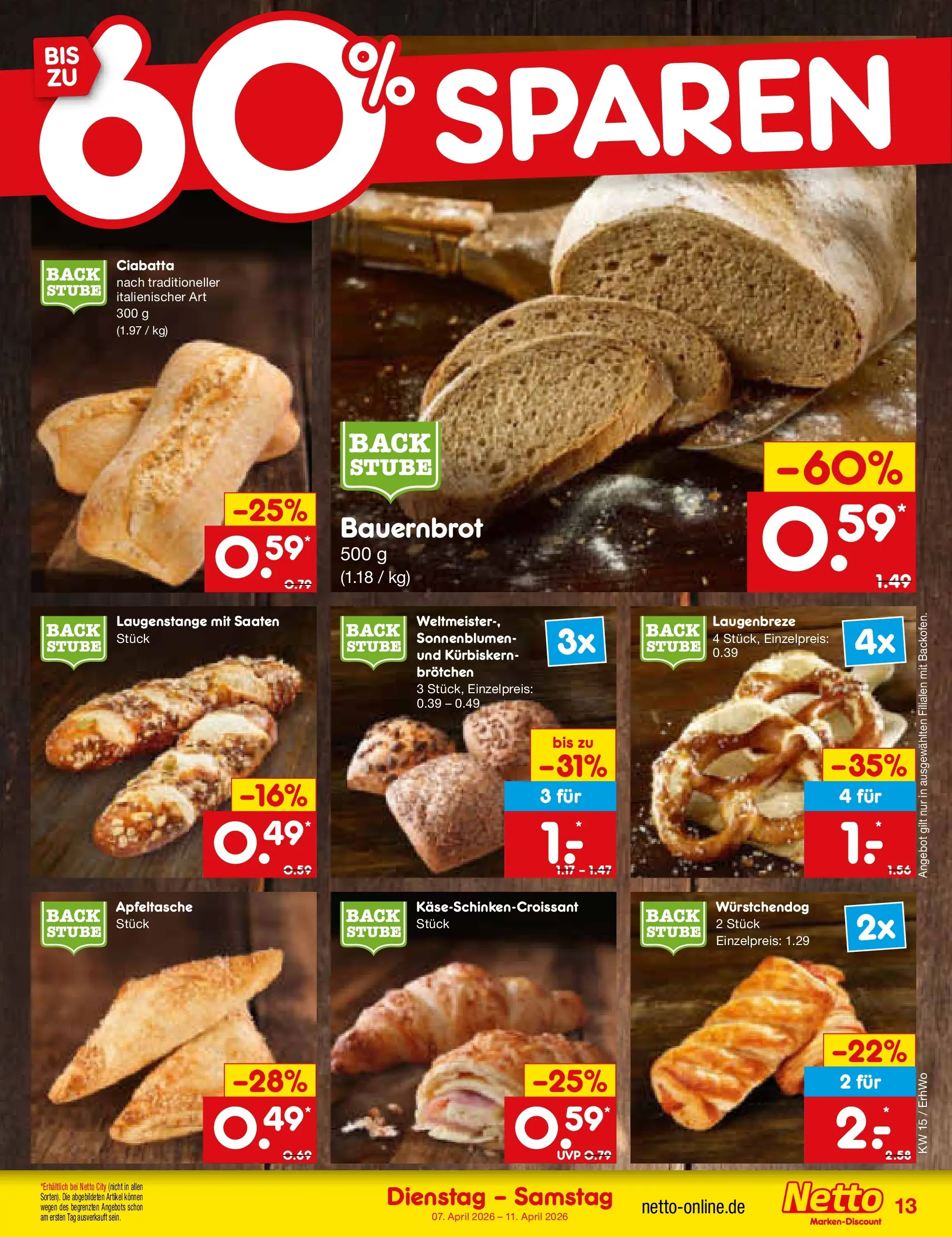 Netto Marken-Discount Prospekt Ergolding	 (ab 07.04.2026) » Angebote | Seite: 15