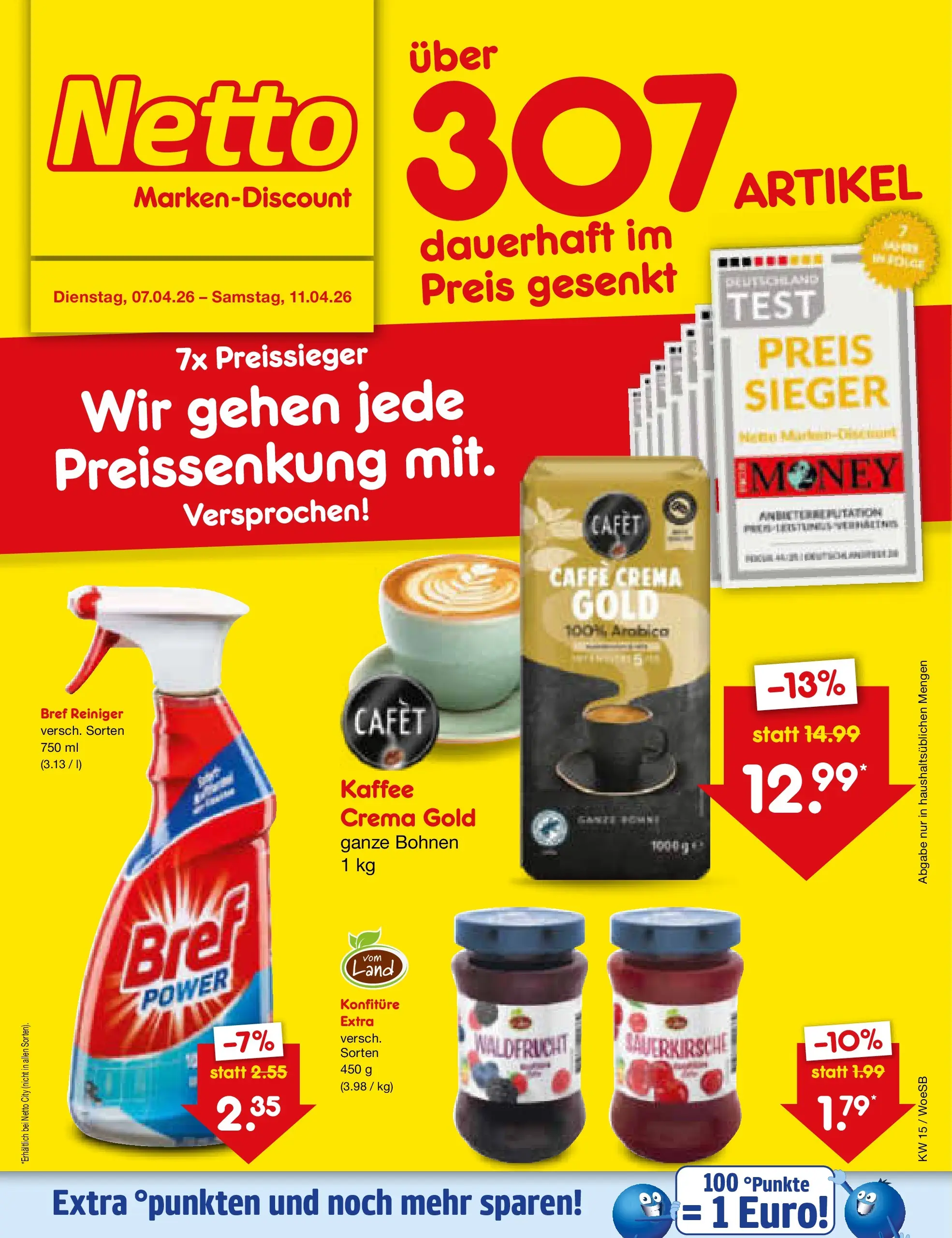 Netto Marken-Discount Prospekt Gemmingen	 (ab 07.04.2026) » Angebote | Seite: 26 | Produkte: Kaffee