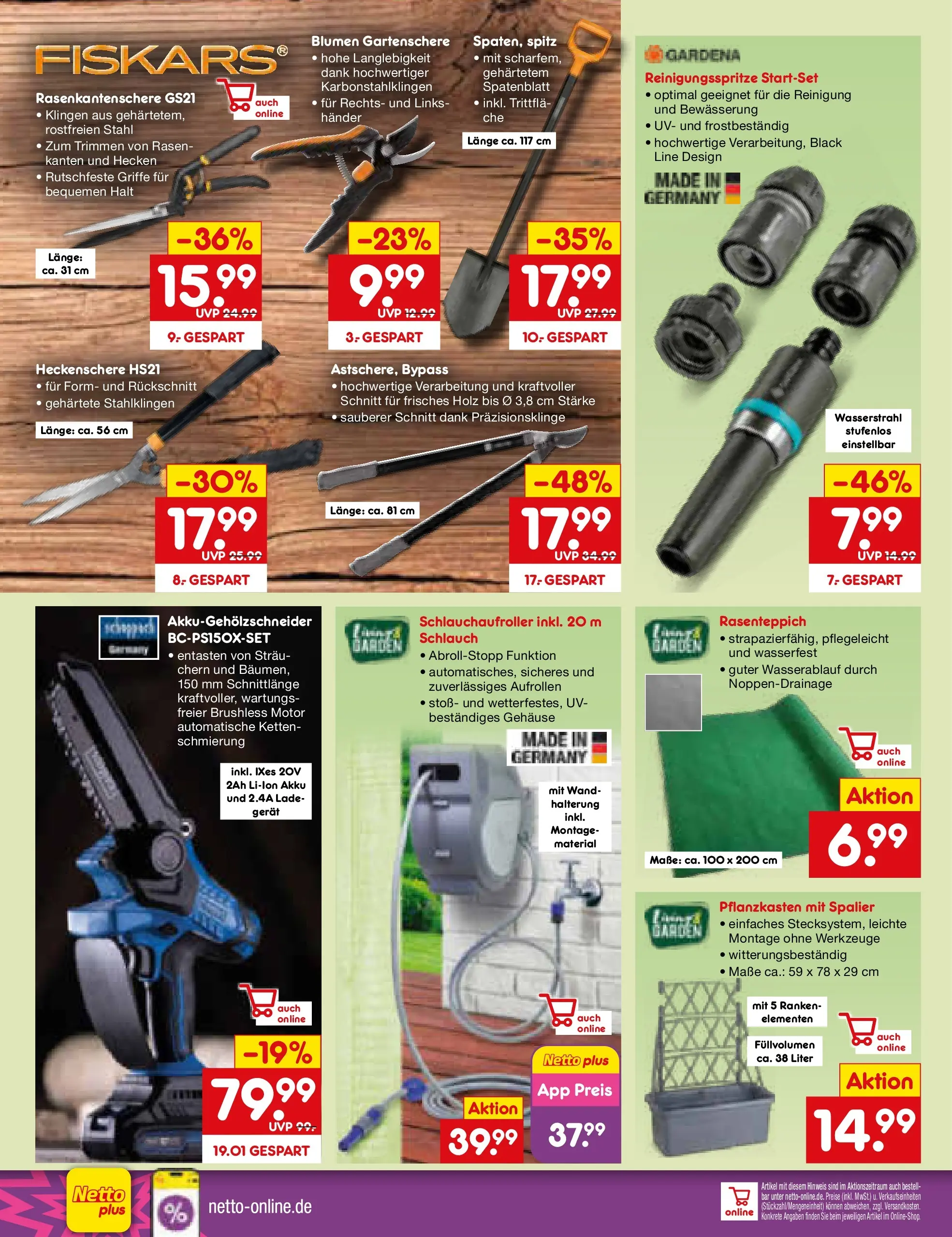 Netto Marken-Discount Prospekt Bad Friedrichshall	 (ab 07.04.2026) » Angebote | Seite: 34 | Produkte: Blumen