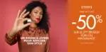 Une heure pour soi -50% SUR LE 2&Egrave;ME PRODUIT SOIN OU MAQUILLAGE - au 11.04.2026