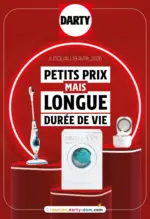 Darty PETITS PRIX MAIS LONGUE DUR&Eacute;E DE VIE - au 19.04.2026