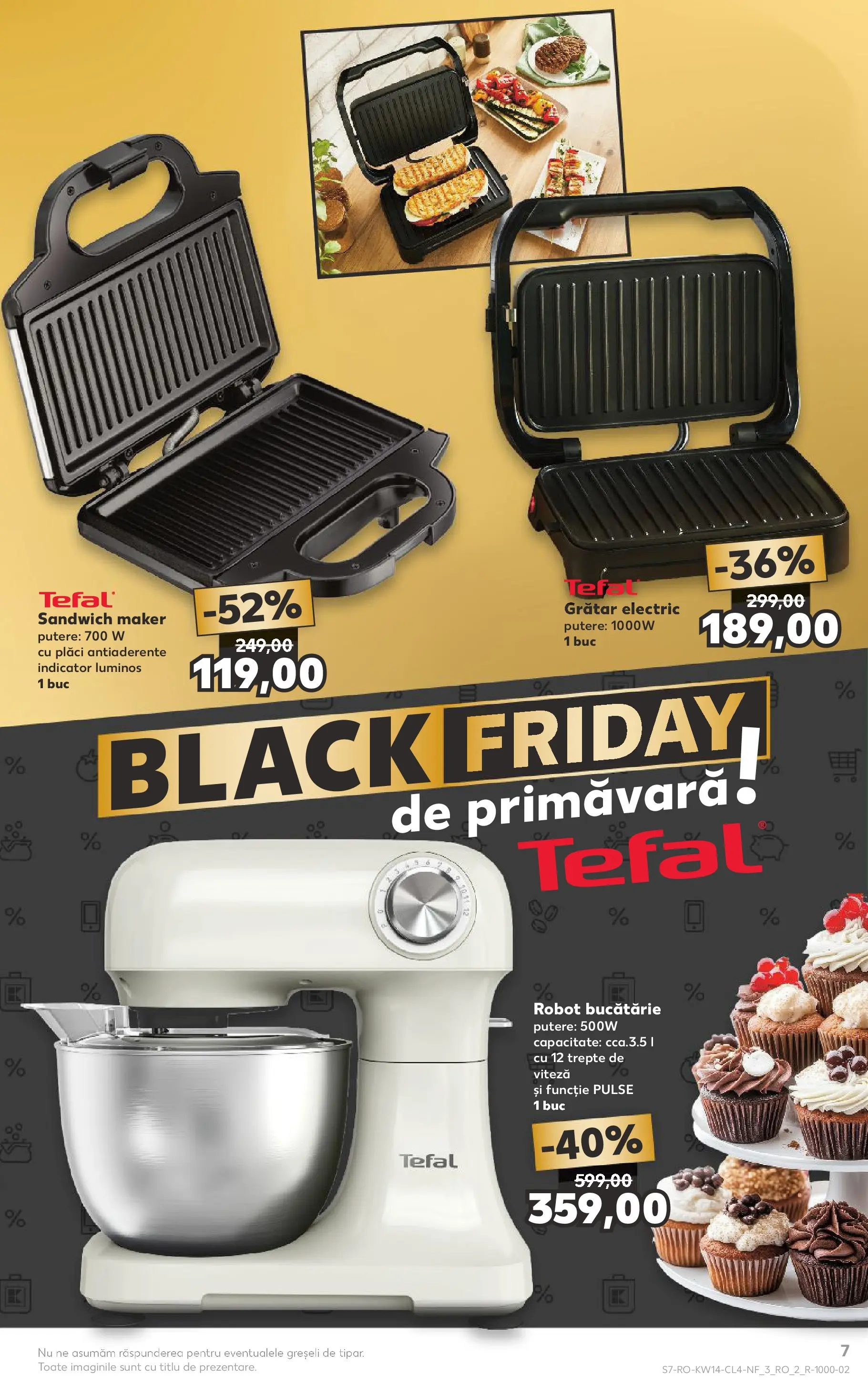 Kaufland Domnesti 31.03.2026 - Revista si Oferta | Pagină: 7 | Produse: Robot, Grătar, Bucătărie
