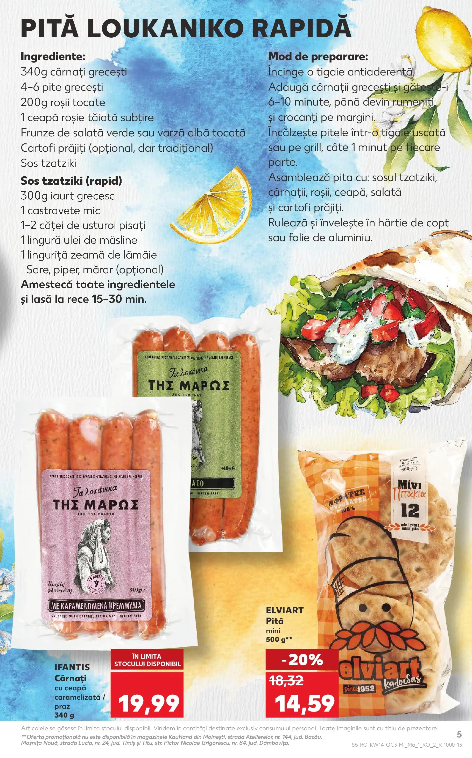 Kaufland Viseu de Sus 31.03.2026 - Revista si Oferta | Pagină: 5 | Produse: Ulei, Cartofi, Sos, Lămâie