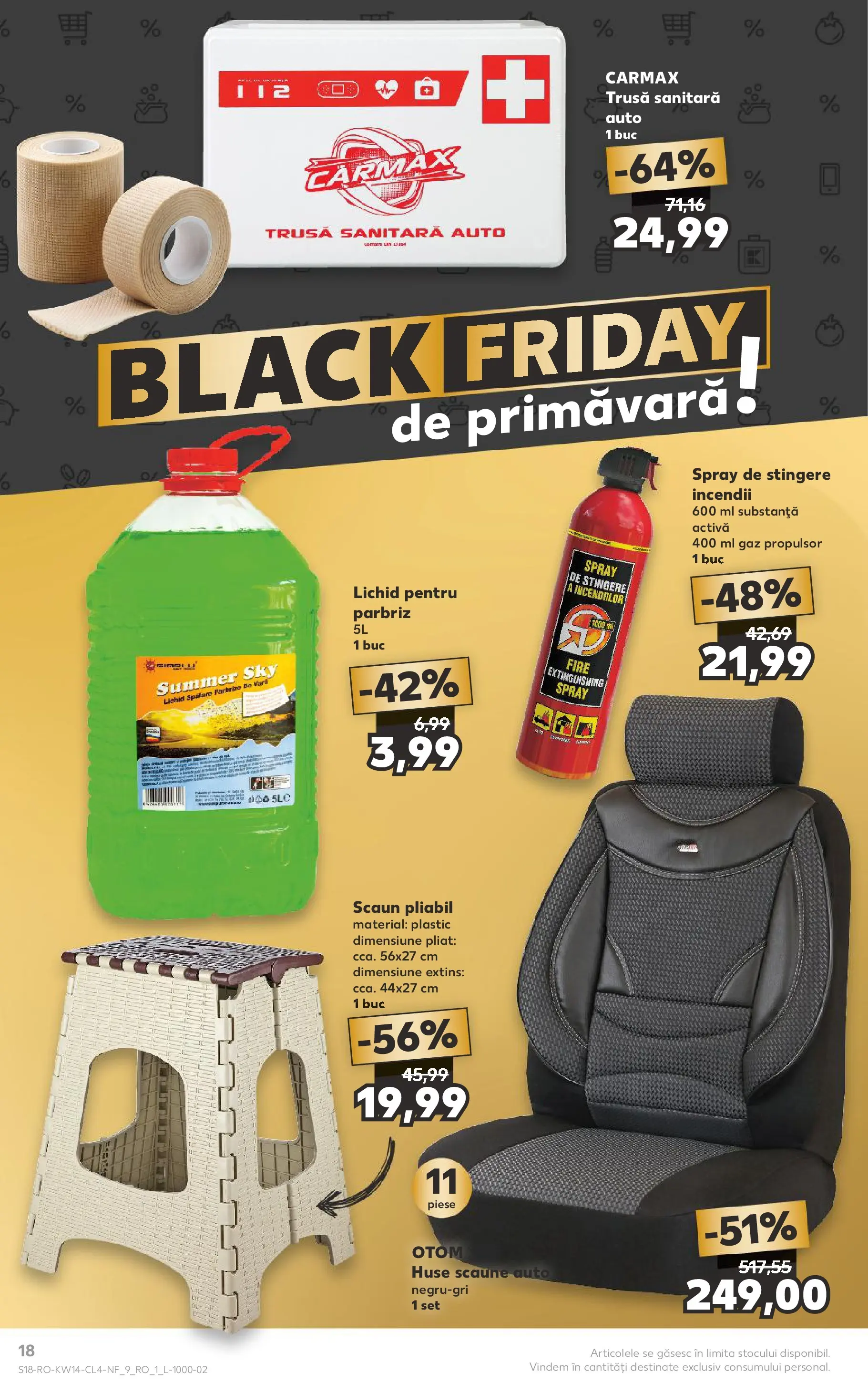 Kaufland Domnesti 31.03.2026 - Revista si Oferta | Pagină: 18 | Produse: Scaun